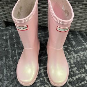 Girls Hunter Boots Size 1
